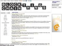 Sites similar to blockchainthings.io