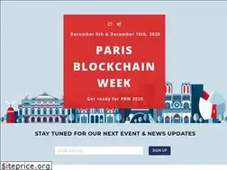 Sites similar to blockchainweekparis.com