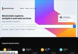 Sites similar to blockchair.com