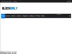Sites similar to blockdaily.io