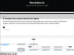 Sites similar to blockdev.io
