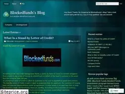 Sites similar to blockedfunds.wordpress.com