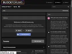 Sites similar to blockforums.org