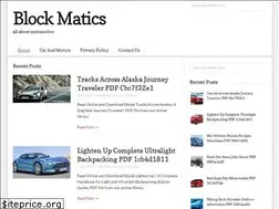 Sites similar to blockmatics.tech