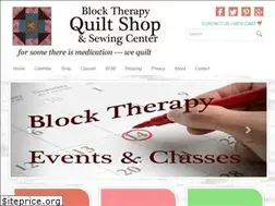 Sites similar to blocktherapyquiltshop.com