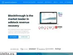 Sites similar to blockthrough.com