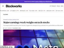 Sites similar to blockworks.com