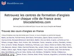 Sites similar to blocsdelletres.com