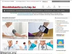 Sites similar to bloeddrukmeterwebshop.be