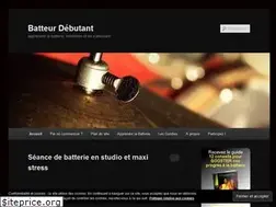 Sites similar to blog-batteur-debutant.fr