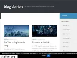 Sites similar to blog-de-rien.fr