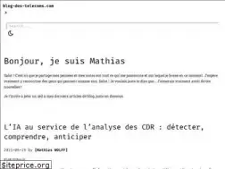 Sites similar to blog-des-telecoms.com