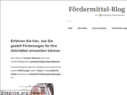 Sites similar to blog-foerdermittel.de