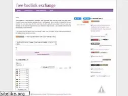Sites similar to blog-freebacklink.blogspot.com