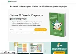 Sites similar to blog-gestion-de-projet.com