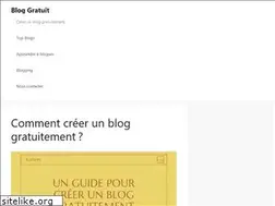 Sites similar to blog-gratuit.me
