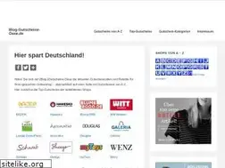 Sites similar to blog-gutscheine-oase.de