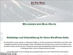 Sites similar to blog-helfer.de