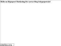 Sites similar to blog-it.hypoport.de