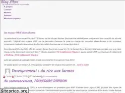Sites similar to blog-libre.org