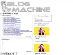 Sites similar to blog-machine.info