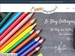 Sites similar to blog-orthographique.fr