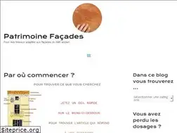 Sites similar to blog-patrimoine-facades.com