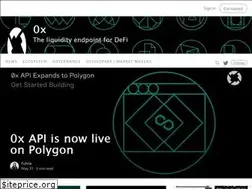 Sites similar to blog.0xproject.com
