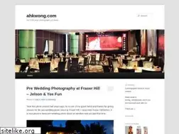 Sites similar to blog.ahkwong.com