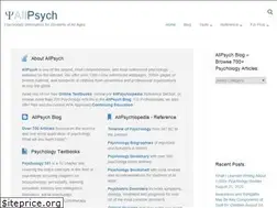 Sites similar to blog.allpsych.com