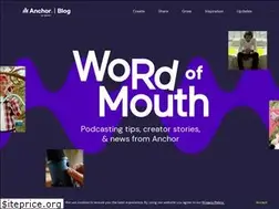 Sites similar to blog.anchor.fm