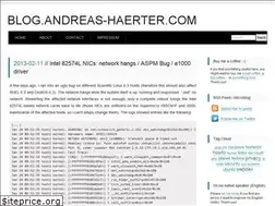 Sites similar to blog.andreas-haerter.com