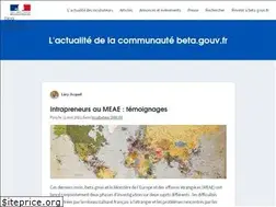 Sites similar to blog.beta.gouv.fr