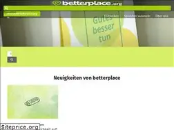 Sites similar to blog.betterplace.org
