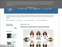 Sites similar to blog.charitynavigator.org
