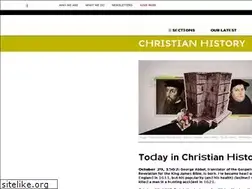 Sites similar to blog.christianhistory.net