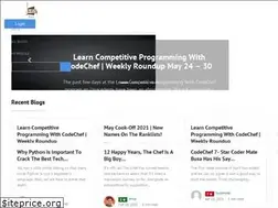 Sites similar to blog.codechef.com