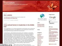 Sites similar to blog.crossculture.com