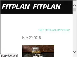 Sites similar to blog.fitplanapp.com