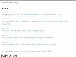 Sites similar to blog.florianheinle.de