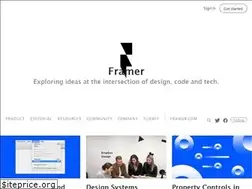 Sites similar to blog.framer.com