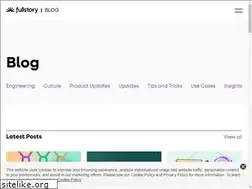 Sites similar to blog.fullstory.com