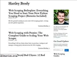 Sites similar to blog.hartleybrody.com