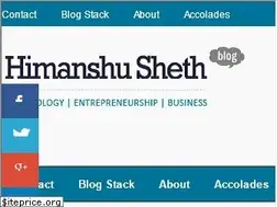 Sites similar to blog.himanshusheth.net