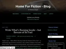 Sites similar to blog.homeforfiction.com