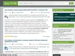 Sites similar to blog.it-kb.ru
