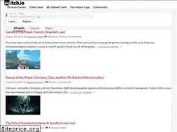 Sites similar to blog.itch.io