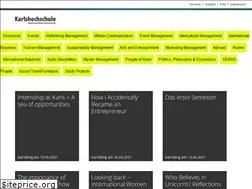 Sites similar to blog.karlshochschule.de