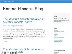 Sites similar to blog.khinsen.net