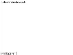 Sites similar to blog.koehntopp.de
